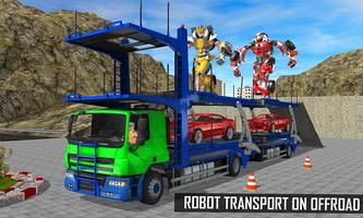 برنامه‌نما Real Robot Transport Truck عکس از صفحه