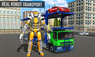 Real Robot Transport Truck captura de pantalla 2