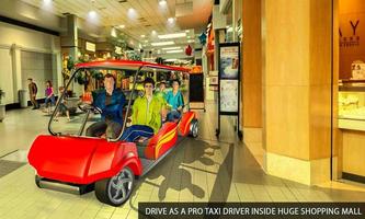 Shopping Mall Taxi Simulator : Taxi Driving Games Affiche