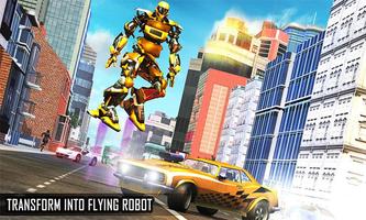 Flying Super Car Robot Transform Rescue poster