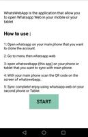 Tablet Whatscan For Wassap imagem de tela 1