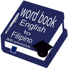 Word Book English to Filipino-icoon