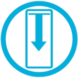 Drop Down Status Bar أيقونة