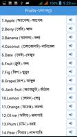 Word Book English to Bengali capture d'écran 3