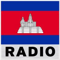 Radio Station Free Khmer Affiche