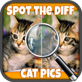 FREE Spot The Difference Cats icon