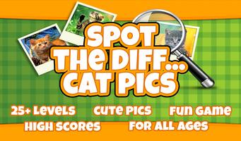 FREE Spot The Difference Cats Affiche