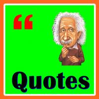 Quotes Albert Einstein पोस्टर