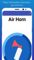Air Horn Affiche