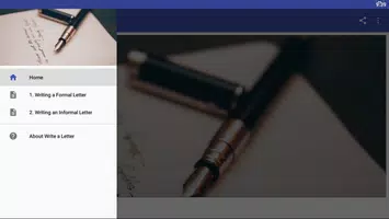 Write a Letter 포스터