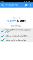 برنامه‌نما Success Quotes عکس از صفحه