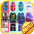 Wrong Heads - Puzzle Game Lego Ninjago Toys-icoon