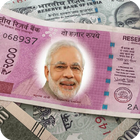 New Indian Money Photo Frame icono