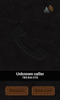 Leather Theme - BIG! caller ID plakat