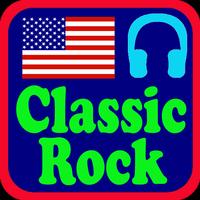 USA Classic Rock Radio Station Affiche