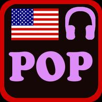 USA Pop Radio Stations โปสเตอร์