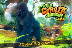 Wild Gorilla Simulator 2017 โปสเตอร์