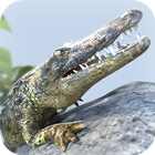 Jeux De Crocodile Simulator 3D icône