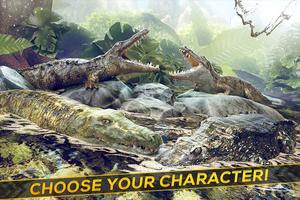 Jeux De Crocodile Simulator 3D capture d'écran 3