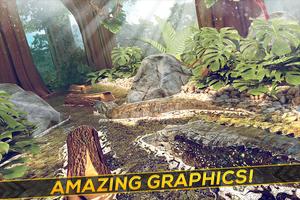 Jeux De Crocodile Simulator 3D capture d'écran 2