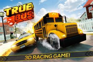 True Bus 🚌 City Racing الملصق