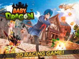 Baby Dragon 🐲 Anime Racing captura de pantalla 3