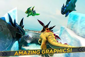 Dragons Bébé Volants 3D capture d'écran 1