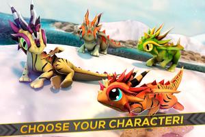Flying Baby Dragons 3D screenshot 2