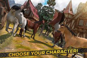 Free Wild Horses Simulator اسکرین شاٹ 2