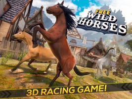 Free Wild Horses Simulator اسکرین شاٹ 3