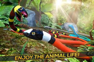 Jungle Snake Run: Animal Race پوسٹر