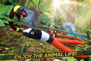 Jungle Snake Run: Animal Race plakat
