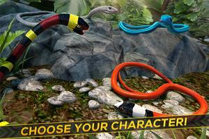 Jungle Snake Run: Animal Race syot layar 2
