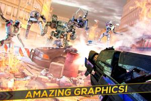 Robots Strike FPS Shooting ảnh chụp màn hình 1