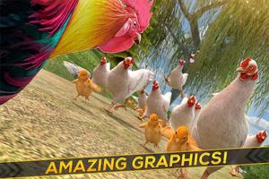 Rooster Chicks - Chicken Farm screenshot 1