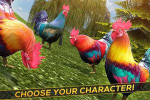 Rooster Chicks - Chicken Farm स्क्रीनशॉट 2