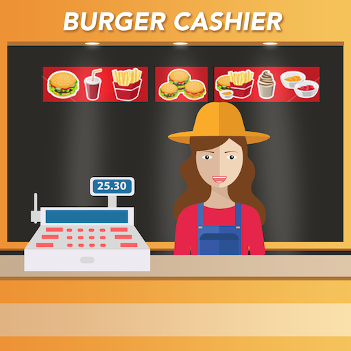 Burger Cashier kids - Supermarket Cash Register