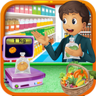 Supermarket Cash Register Kids icône