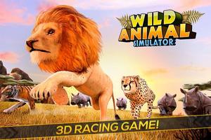 Wild Animal Simulator Games 3D poster