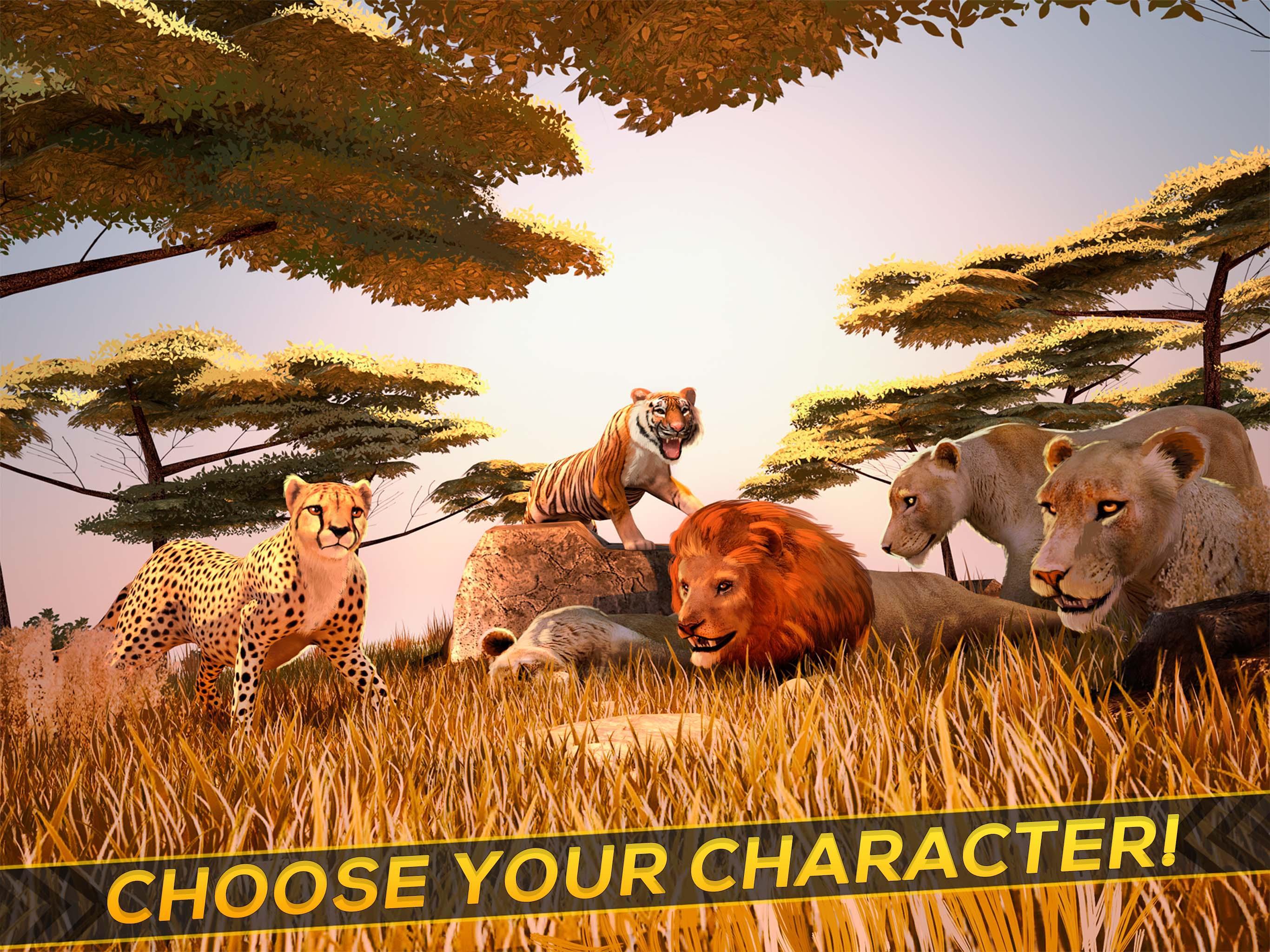 Лучшие симуляторы животных на андроид. Звериный тройничок в диких условиях из игры Wild Life.