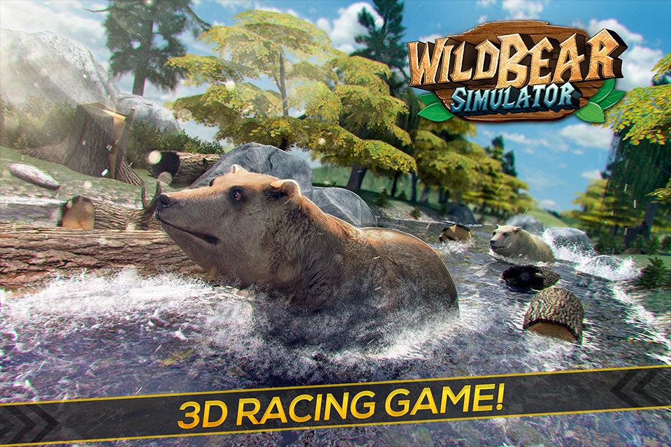 Wild bear перевод. Симулятор медведя. Игры про медведей на андроид. Игра 3 д мишка. Медвежий симулятор выживания.