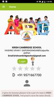 KRISH CAMBRIDGE SCHOOL (Wschool) Affiche