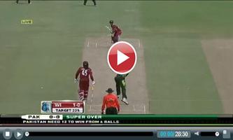 Pak Vs WI Live Cricket TV HD 截图 1