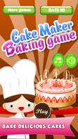 Cake Maker - Baking Game Affiche