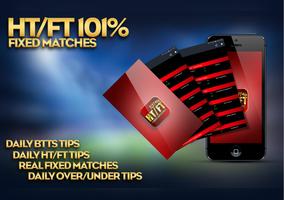 HT/FT FIXED Matches 101%: Daily Betting Tips Affiche