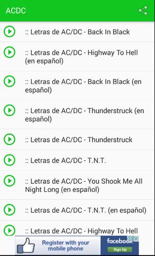AC/DC Thunderstruck APK per Android Download