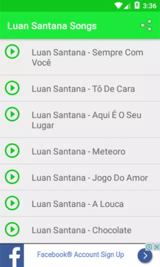 Descarga de APK de Musica Luan Santana Baixar para Android