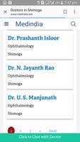 shimoga doctors mahithi скриншот 1