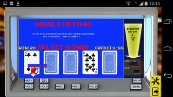 Video Poker Double Bonus capture d'écran 3