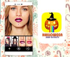 3 Schermata Halloween SnapChat Effects